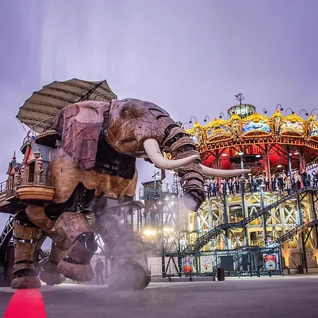 Bright House 8 People, Close To Atlantis Nantes בית נופש