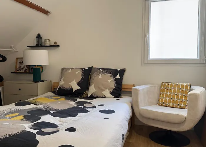 Bright House 8 People, Close To Atlantis Nantes 度假居